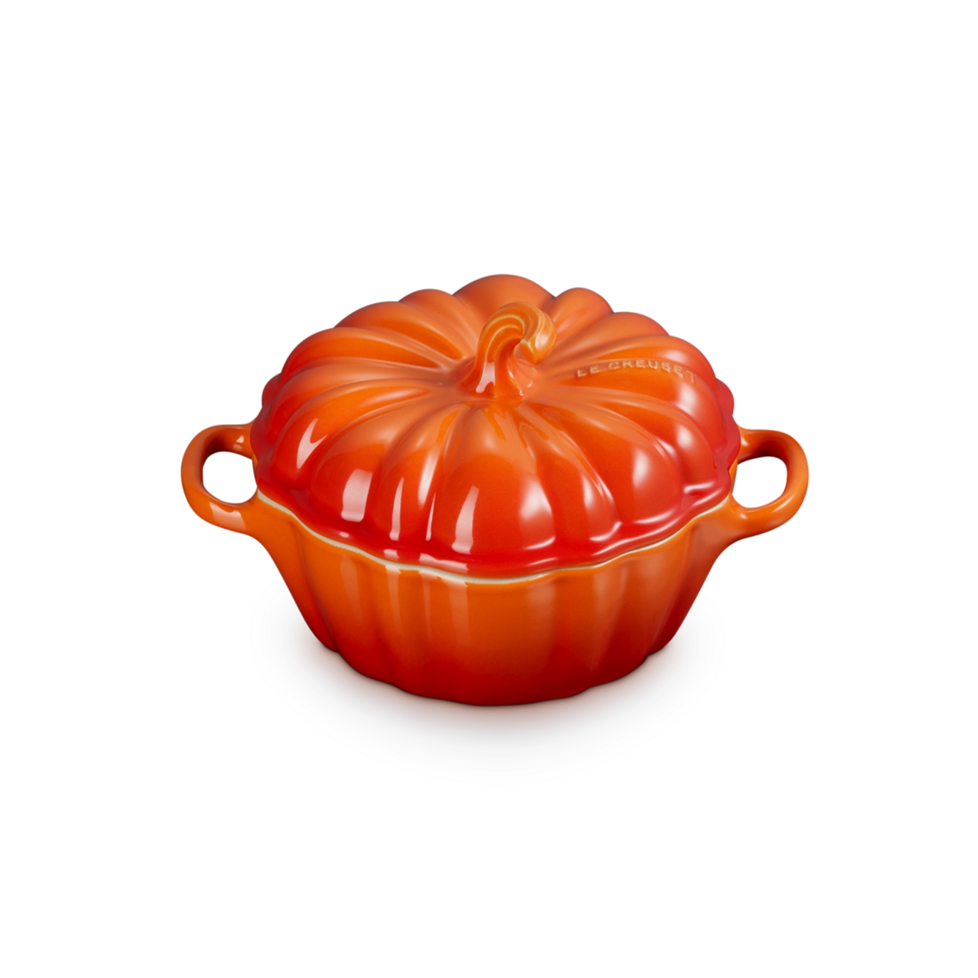 Le Creuset - Pumpkin Mini Casserole 350 ml - Volcanic Le Creuset - Pumpkin Mini Casserole 350 ml - Volcanic