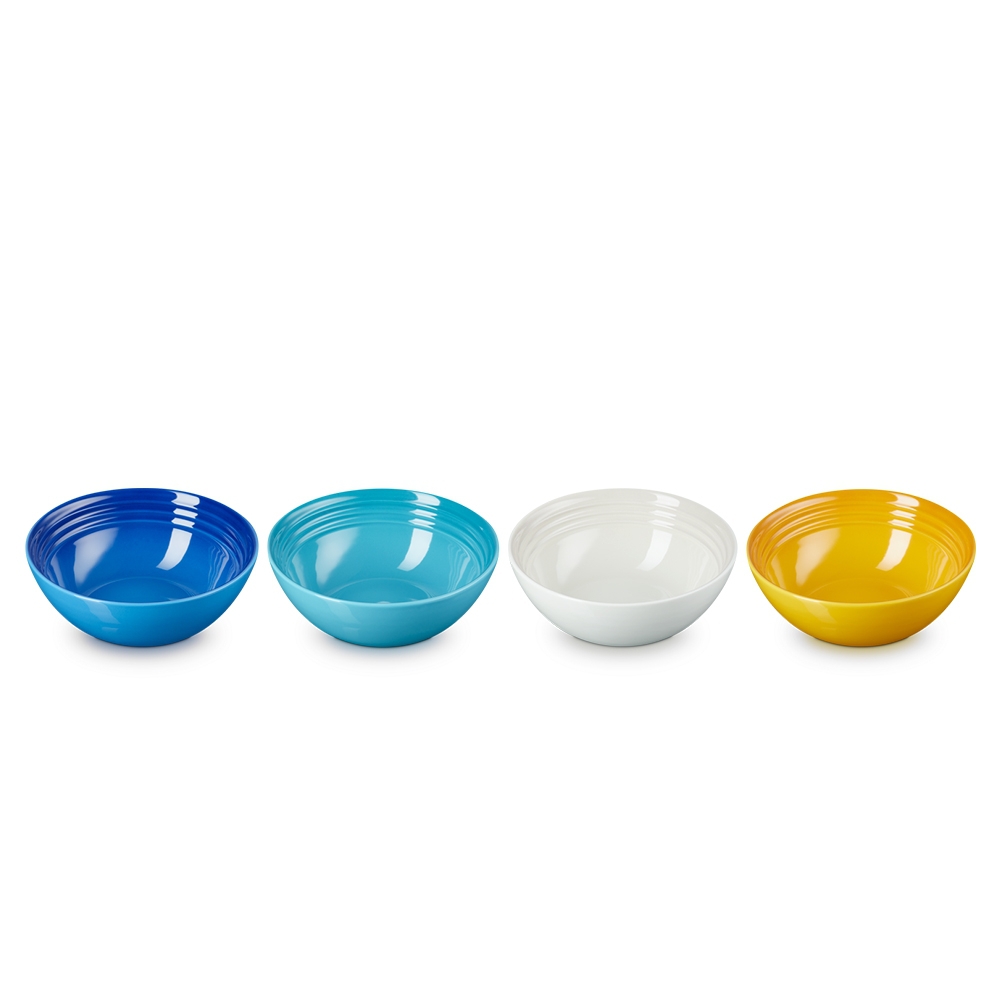 Le Creuset - Set of 4 Cereal Bowls 16 cm - Rivera Collection