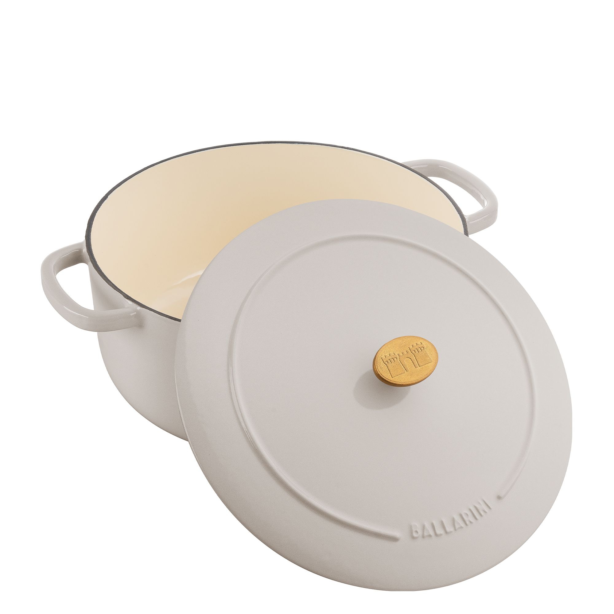 BALLARINI - Cocotte | Bellamonte | round | 28 cm |Ivory