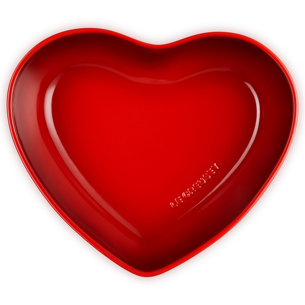 Le Creuset - Heart Shaped Serving Bowl 30 cm Le Creuset - Heart Shaped Serving Bowl 30 cm