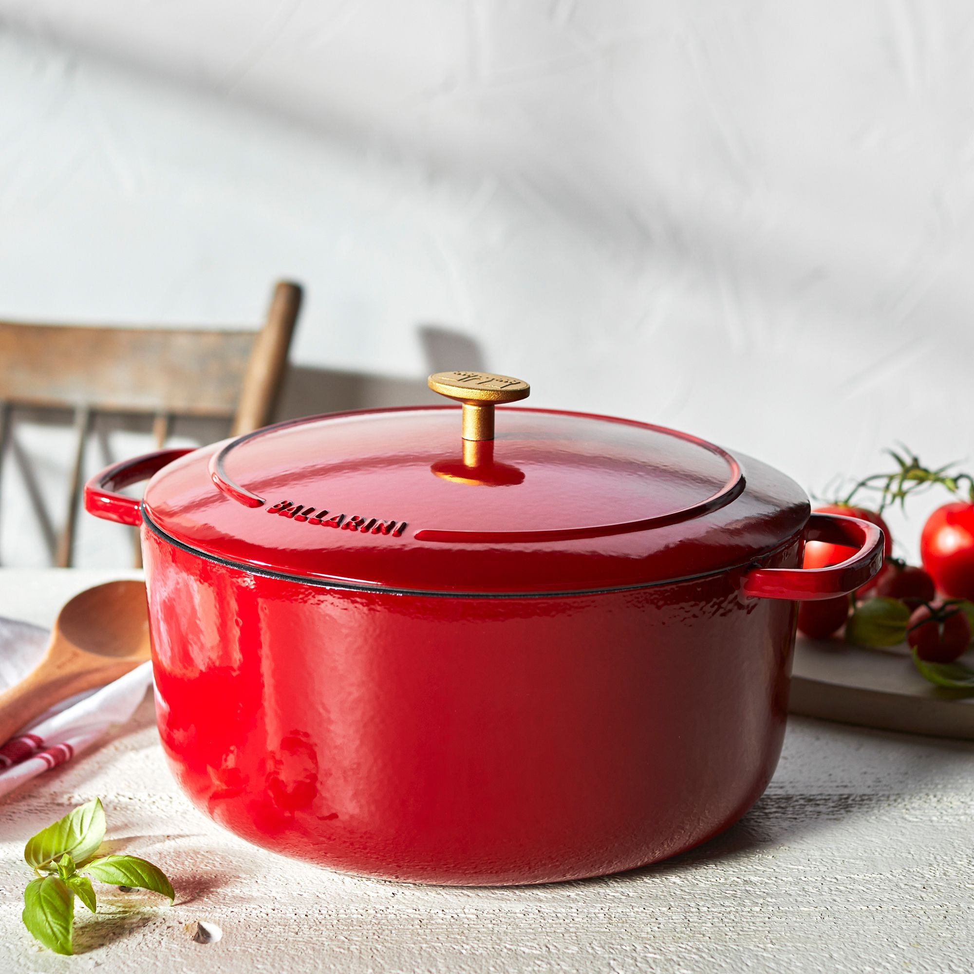 BALLARINI - Cocotte | Bellamonte | rund | 28 cm | Rot