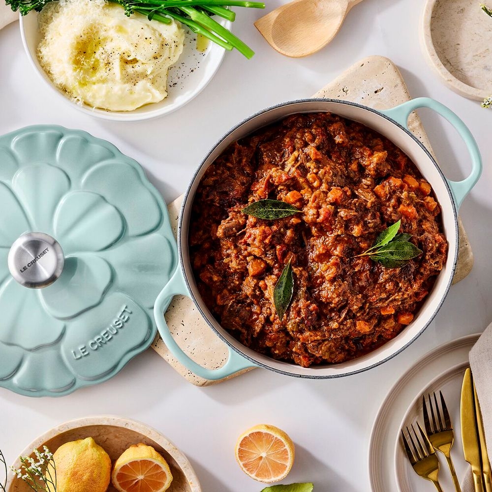 Le Creuset - Round Casserole Flower | 26 cm