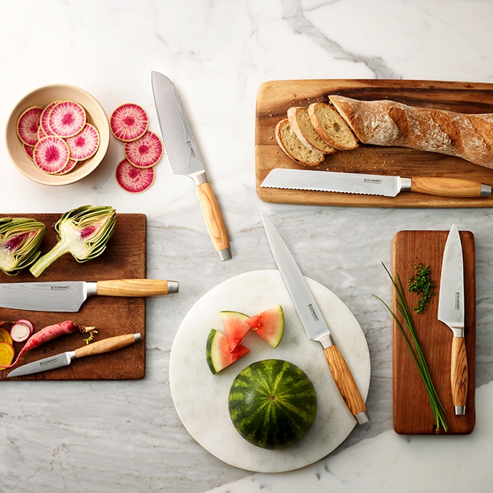 Le Creuset - Schinkenmesser 20 cm - Holzgriff Le Creuset - Schinkenmesser 20 cm - Holzgriff