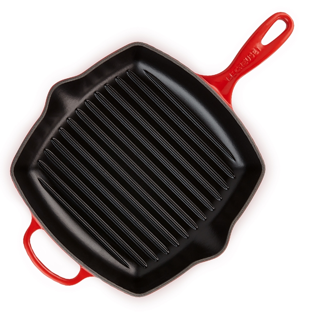 Le Creuset - Signature Grillpfanne quadratisch 26 cm