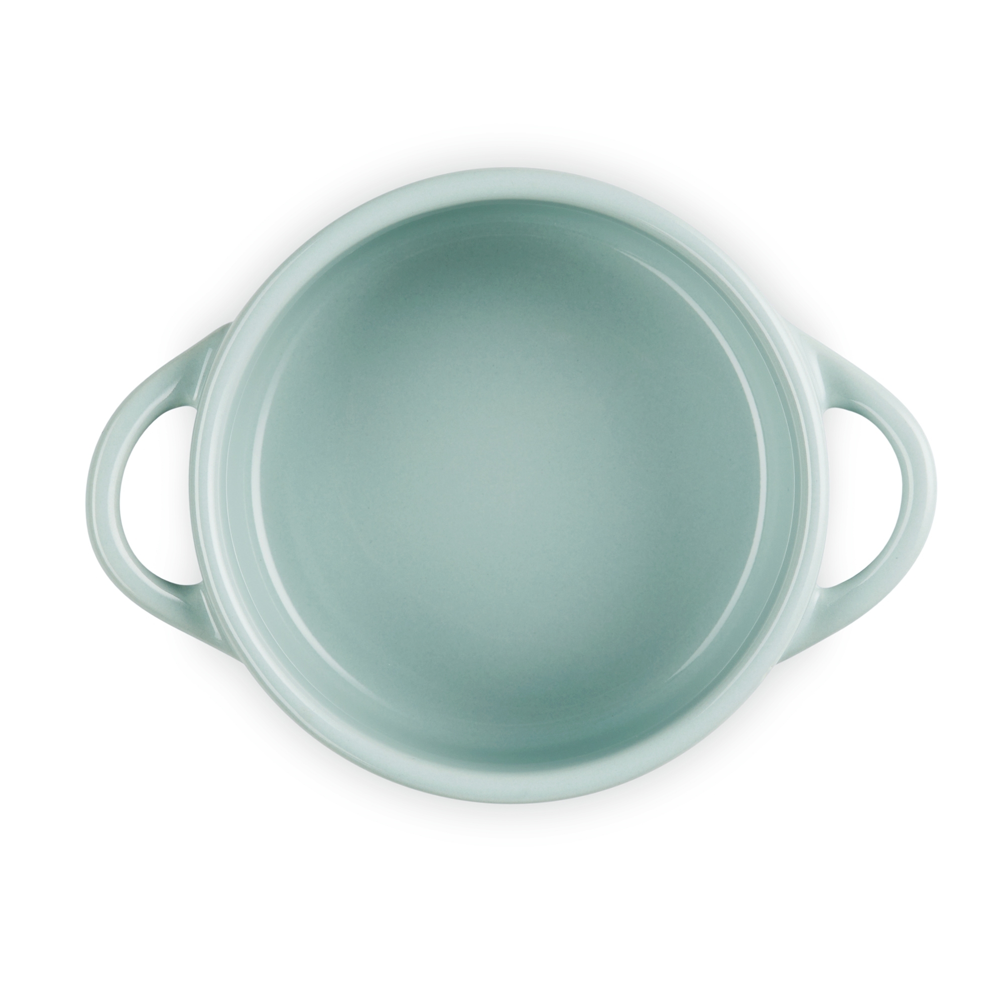 Le Creuset - Mini Cocotte - rund 250 ml - Jardin - Sea Salt Le Creuset - Mini Cocotte - rund 250 ml - Jardin - Sea Salt