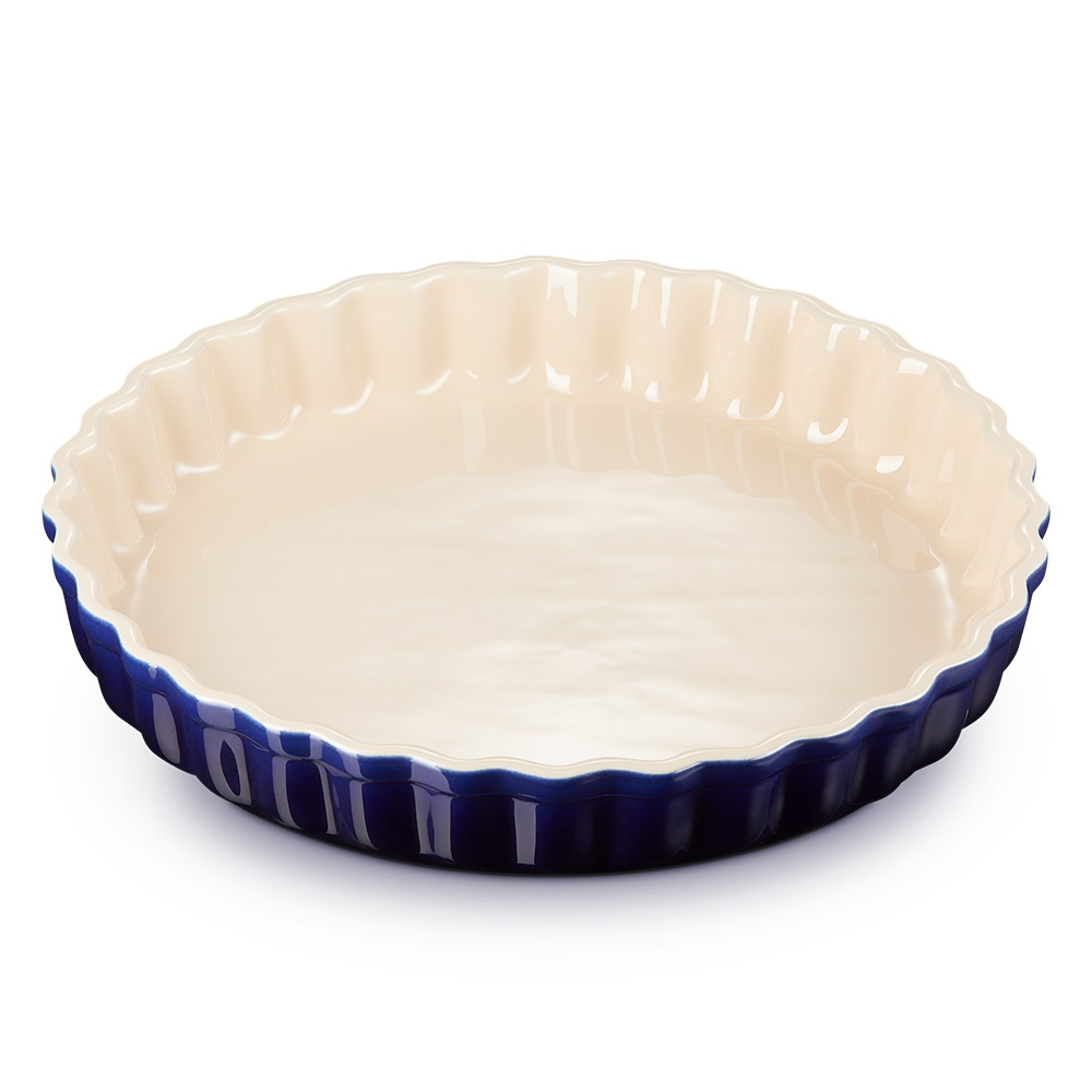 Le Creuset - Fluted Tart Dish 28 cm -  Indigo