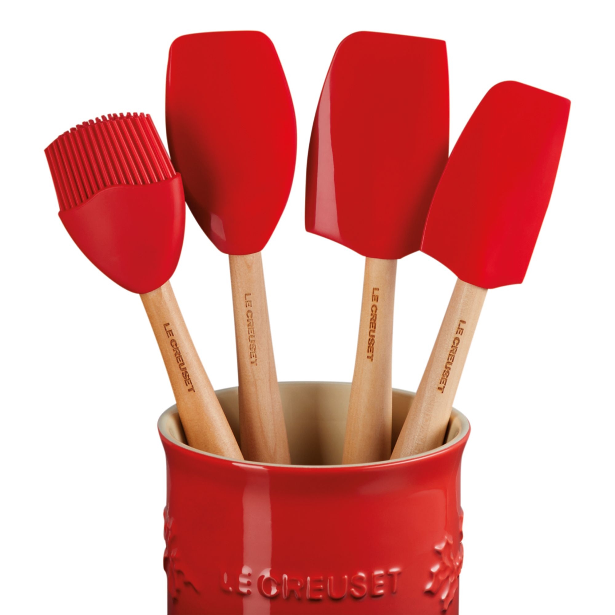 Le Creuset - Cooking ladle set 5pcs Craft - Holly Le Creuset - Cooking ladle set 5pcs Craft - Holly