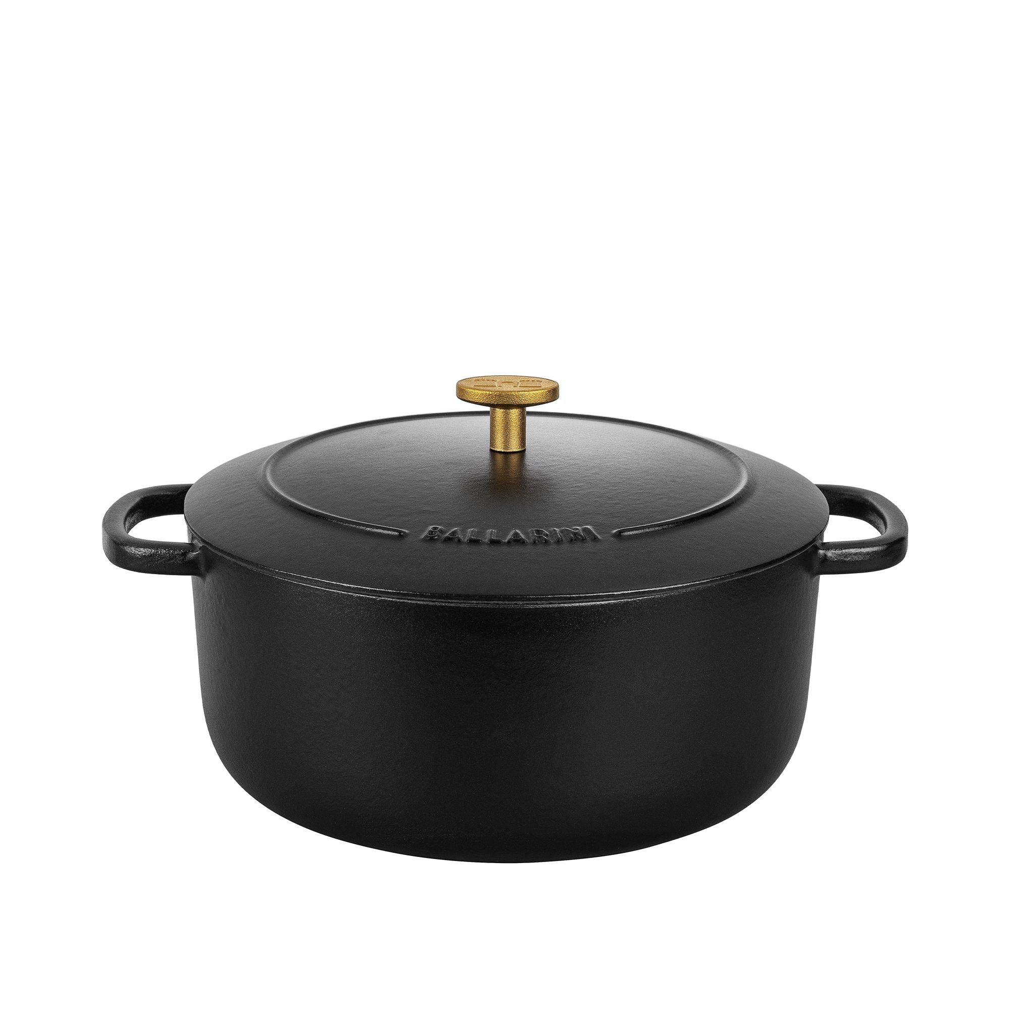 BALLARINI - Cocotte | Bellamonte | round | 24 cm | Black BALLARINI - Cocotte | Bellamonte | round | 24 cm | Black