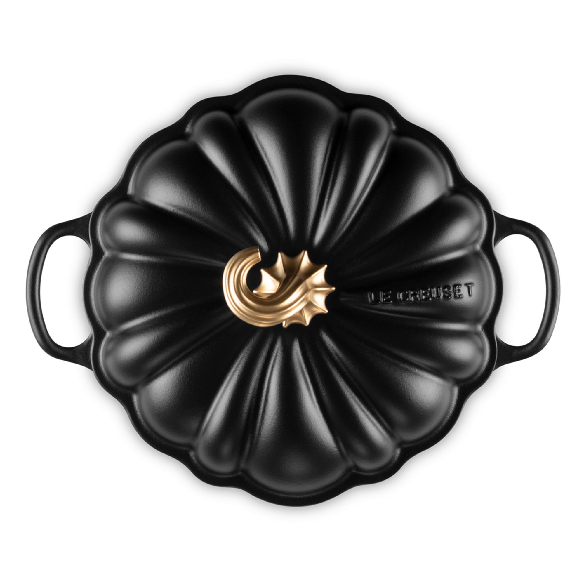 Le Creuset - Cast Iron Pumpkin Casserole 24 cm - Matte Black