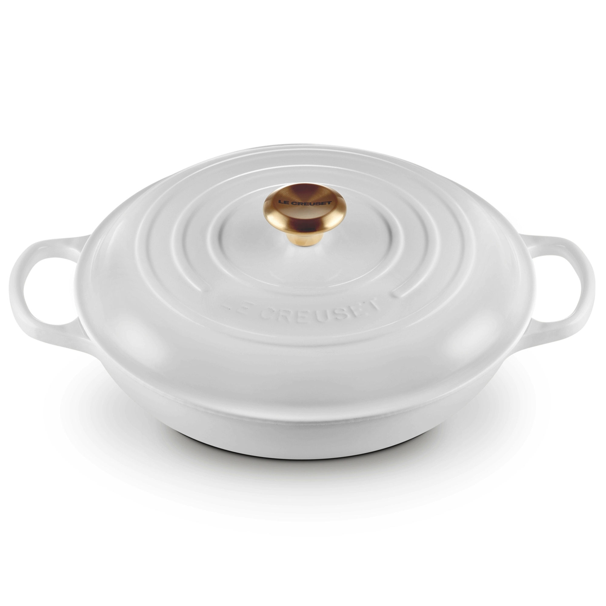 Le Creuset - Signature Gourmet-Profitopf 30 cm - Innen Weiß Le Creuset - Signature Gourmet-Profitopf 30 cm - Innen Weiß