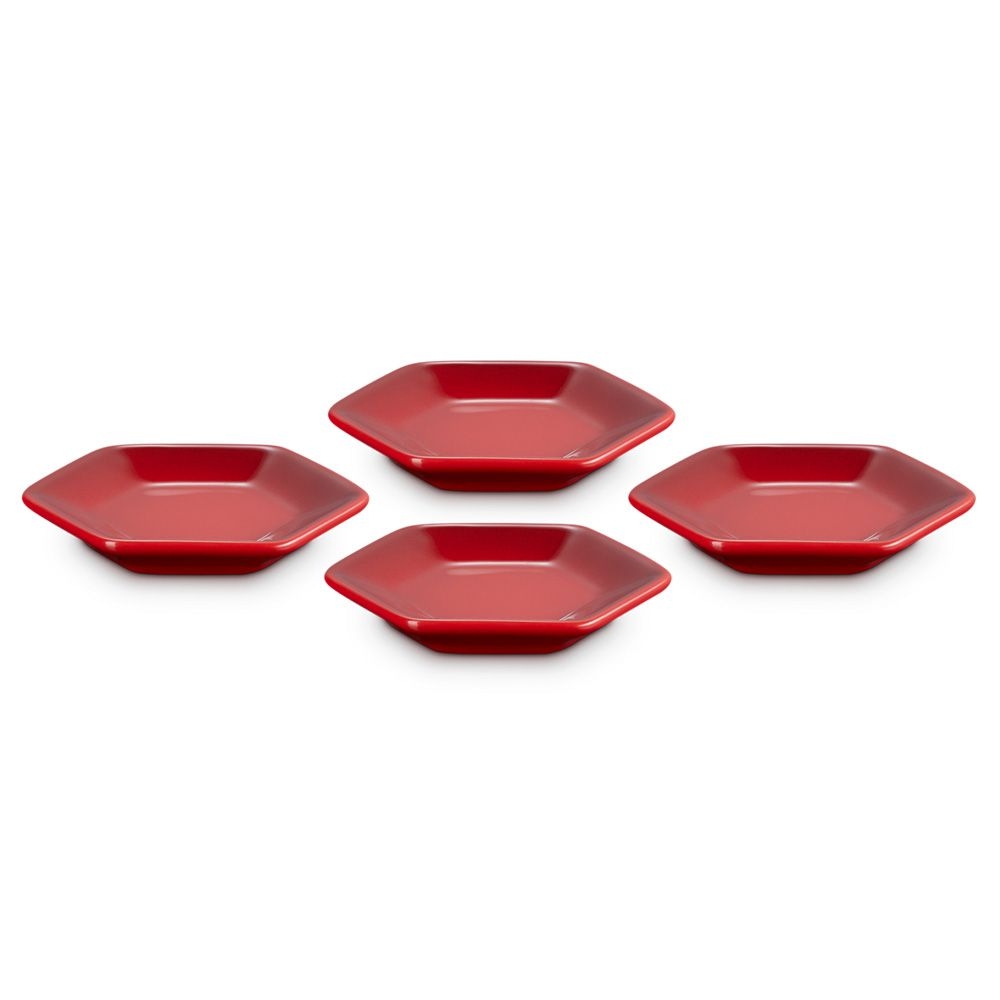 Le Creuset - Saucenschälchen Hexagon 4er-Set