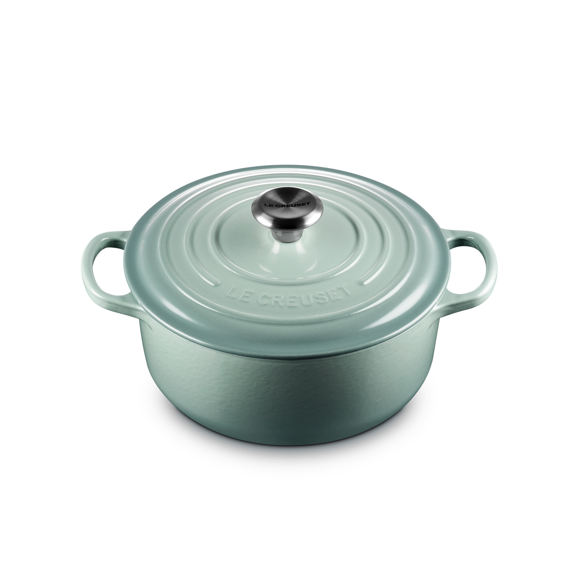 Le Creuset - Signature Bräter Rund - Sea Salt - 20 cm