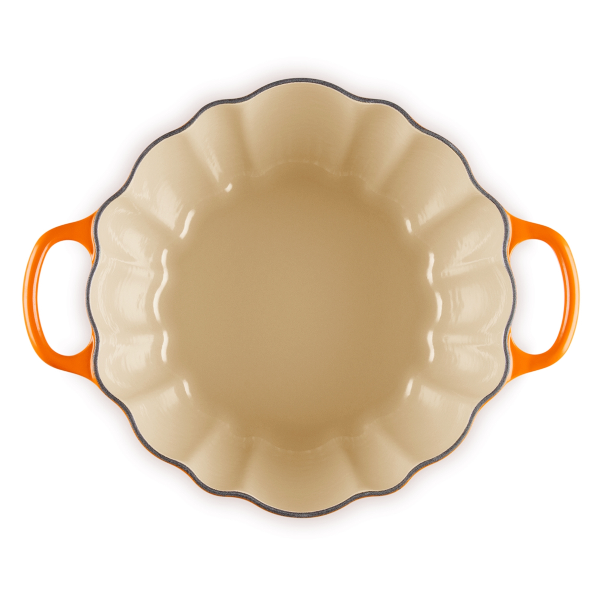 Le Creuset - Cast Iron Pumpkin Casserole 24 cm - Flame