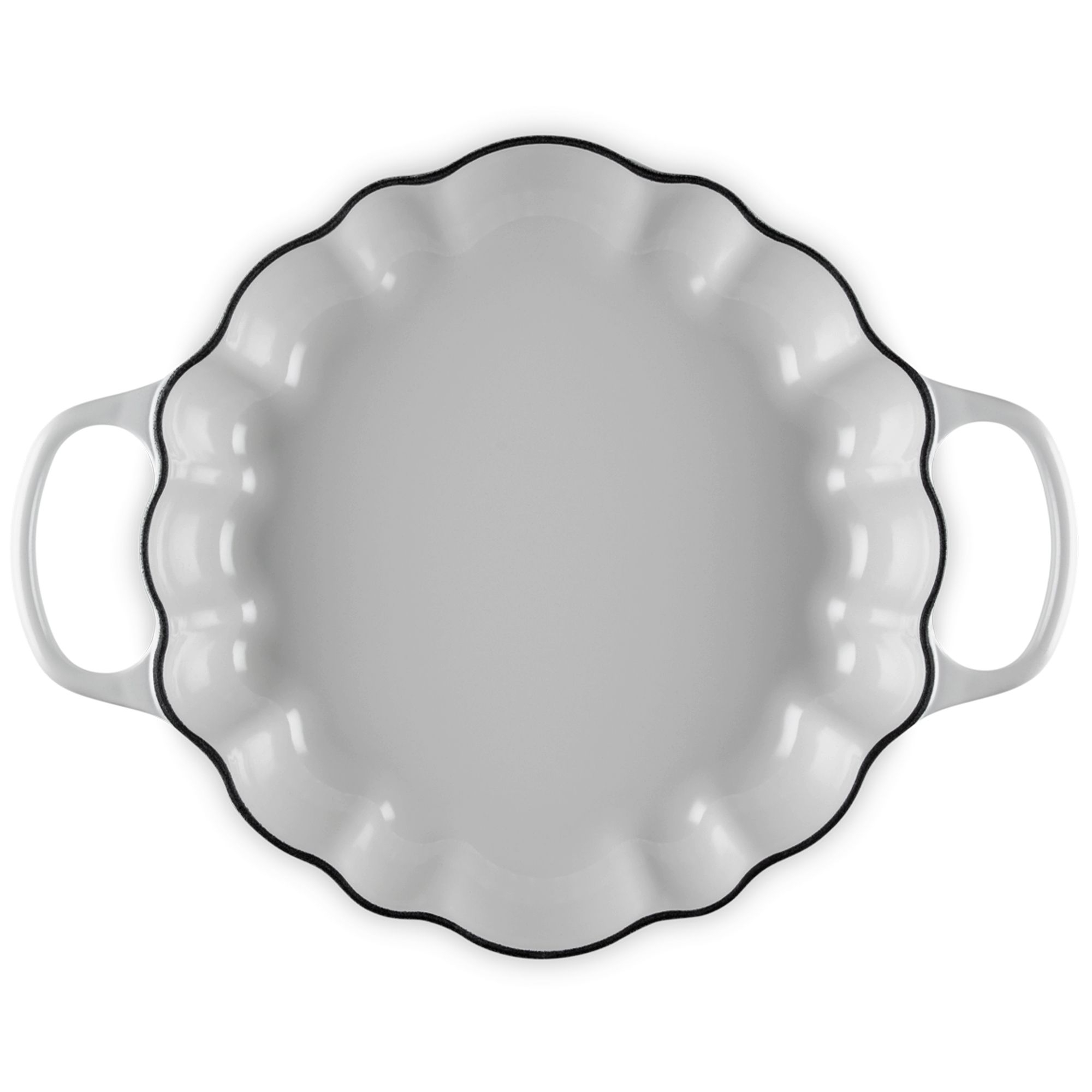 Le Creuset - Gourmet-Profitopf Kürbis 28 cm - 2,5 L - Weiß Le Creuset - Gourmet-Profitopf Kürbis 28 cm - 2,5 L - Weiß