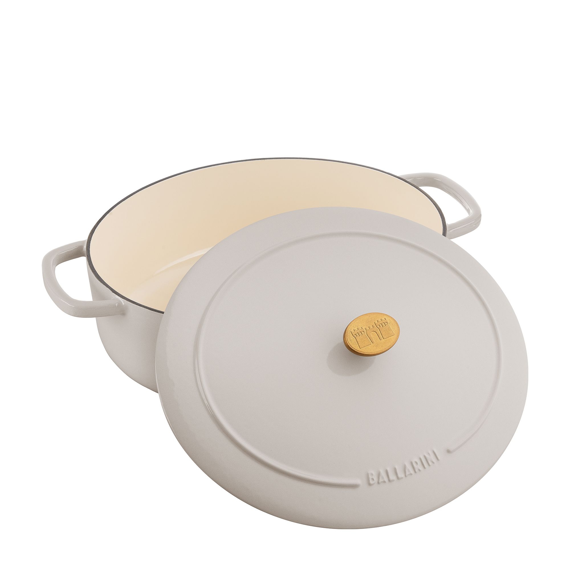 BALLARINI - Cocotte | Bellamonte | oval | 31 cm | Elfenbein