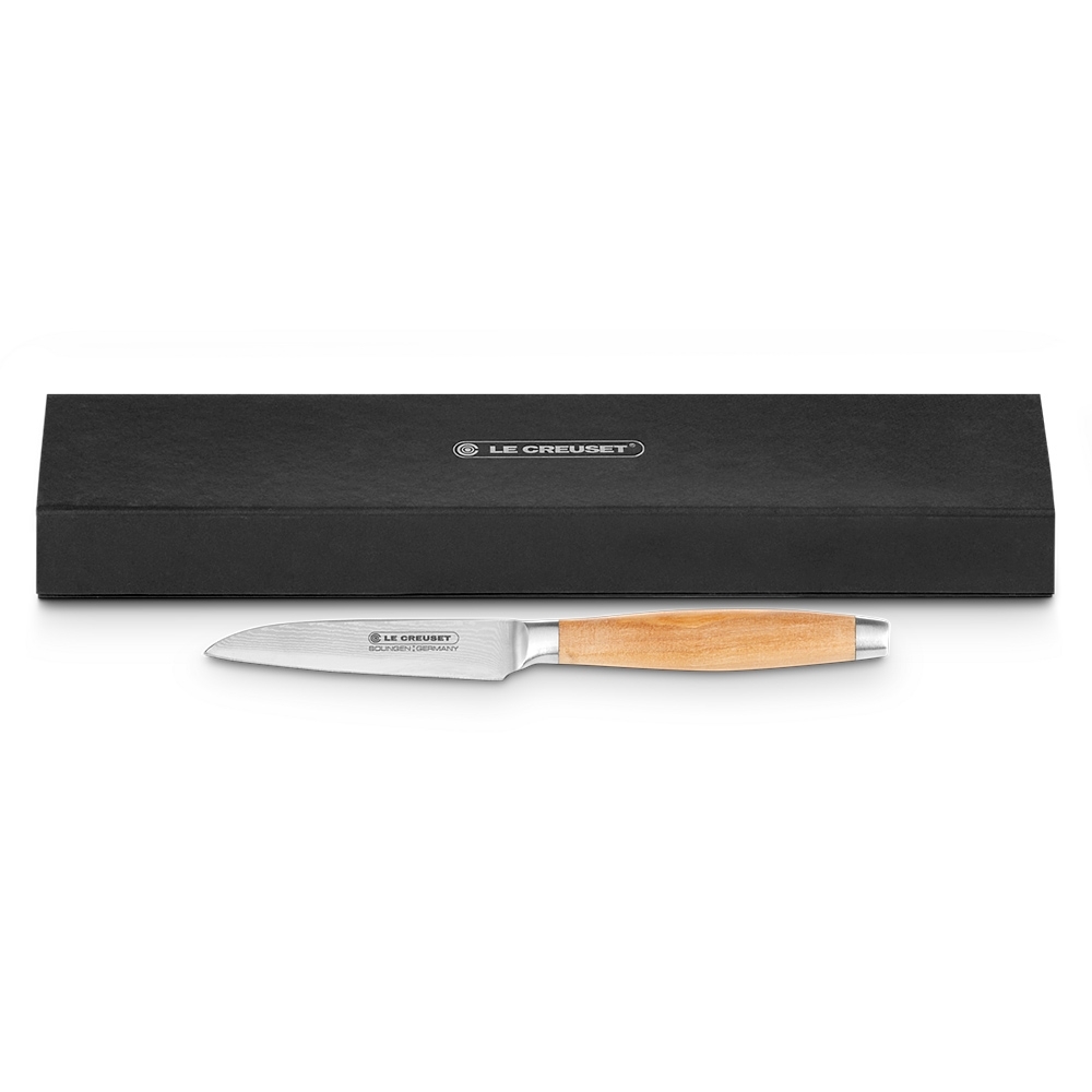 Le Creuset - Vegetable Knife Olive Wood Handle Le Creuset - Vegetable Knife Olive Wood Handle