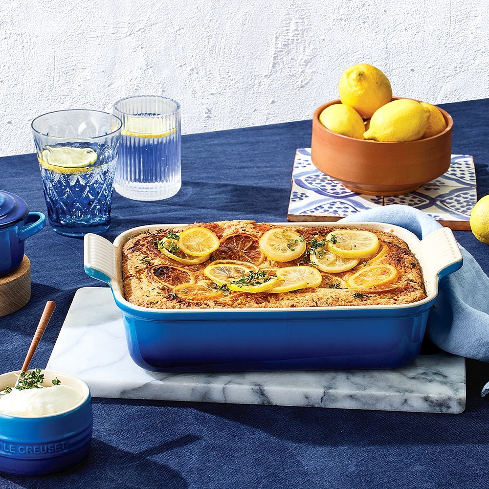 Le Creuset set of 2 square casserole dishes Tradition Le Creuset set of 2 square casserole dishes Tradition