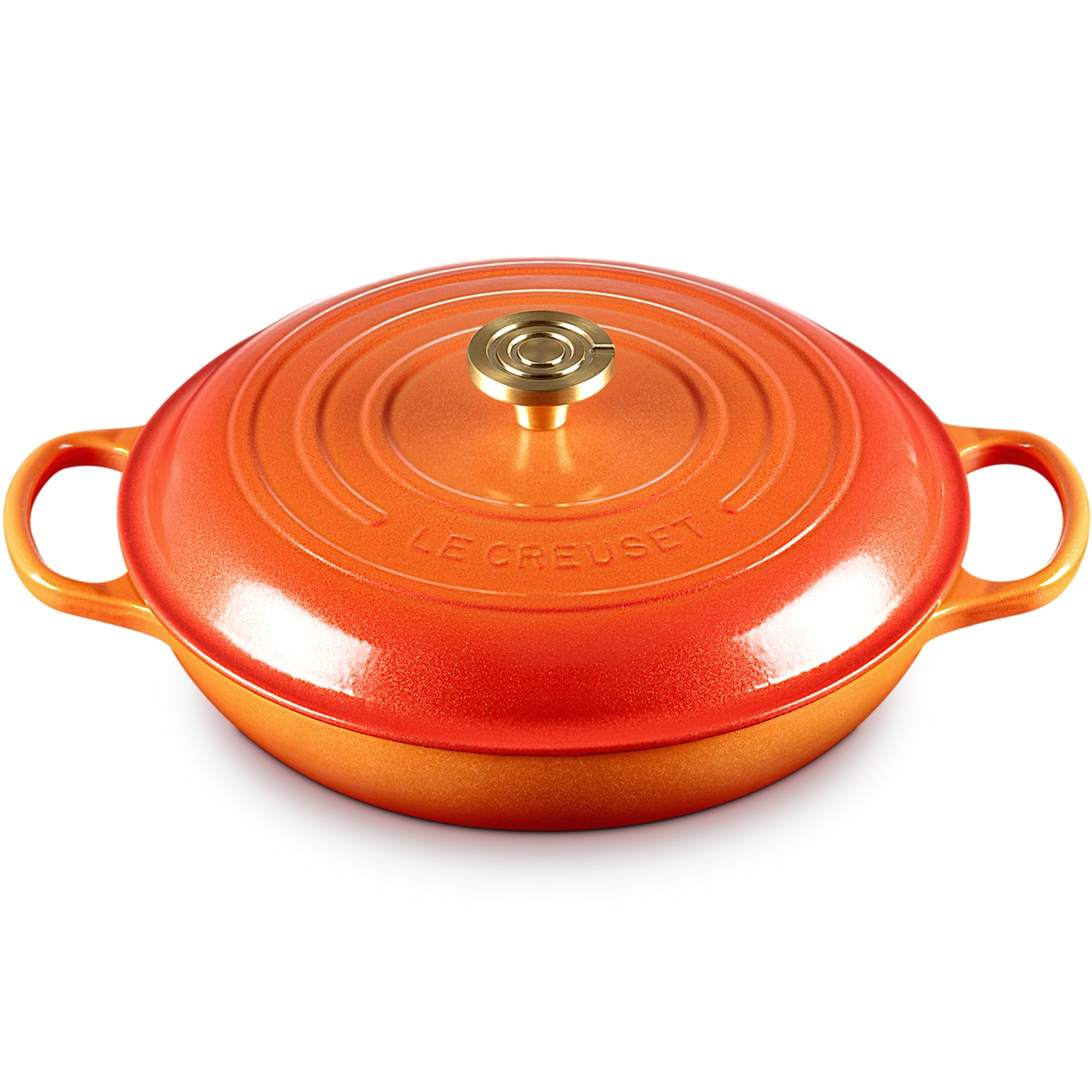 Le Creuset - Signature Gourmet-Profitopf 30 cm - FLAMME DORÉE Le Creuset - Signature Gourmet-Profitopf 30 cm - FLAMME DORÉE