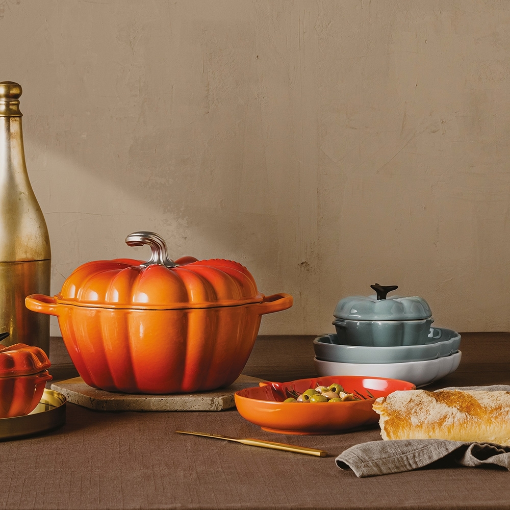 Le Creuset - Stoneware Pumpkin Plate 23 cm - Sea Salt