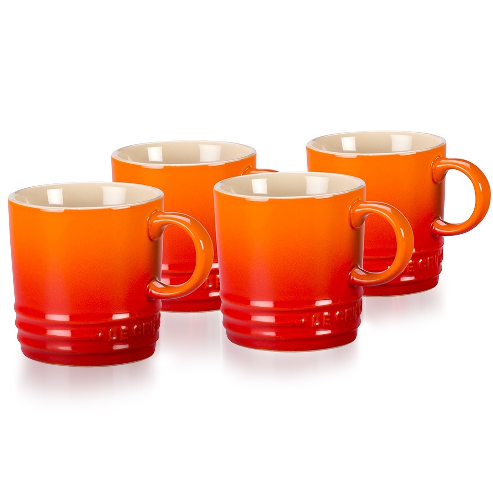 Le Creuset - Mug 350 ml - Set of 4 Le Creuset - Mug 350 ml - Set of 4