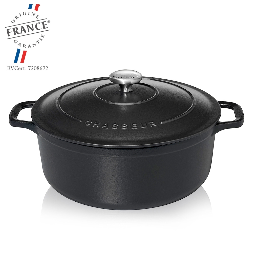 Chasseur - Round Casserole - Black Matte