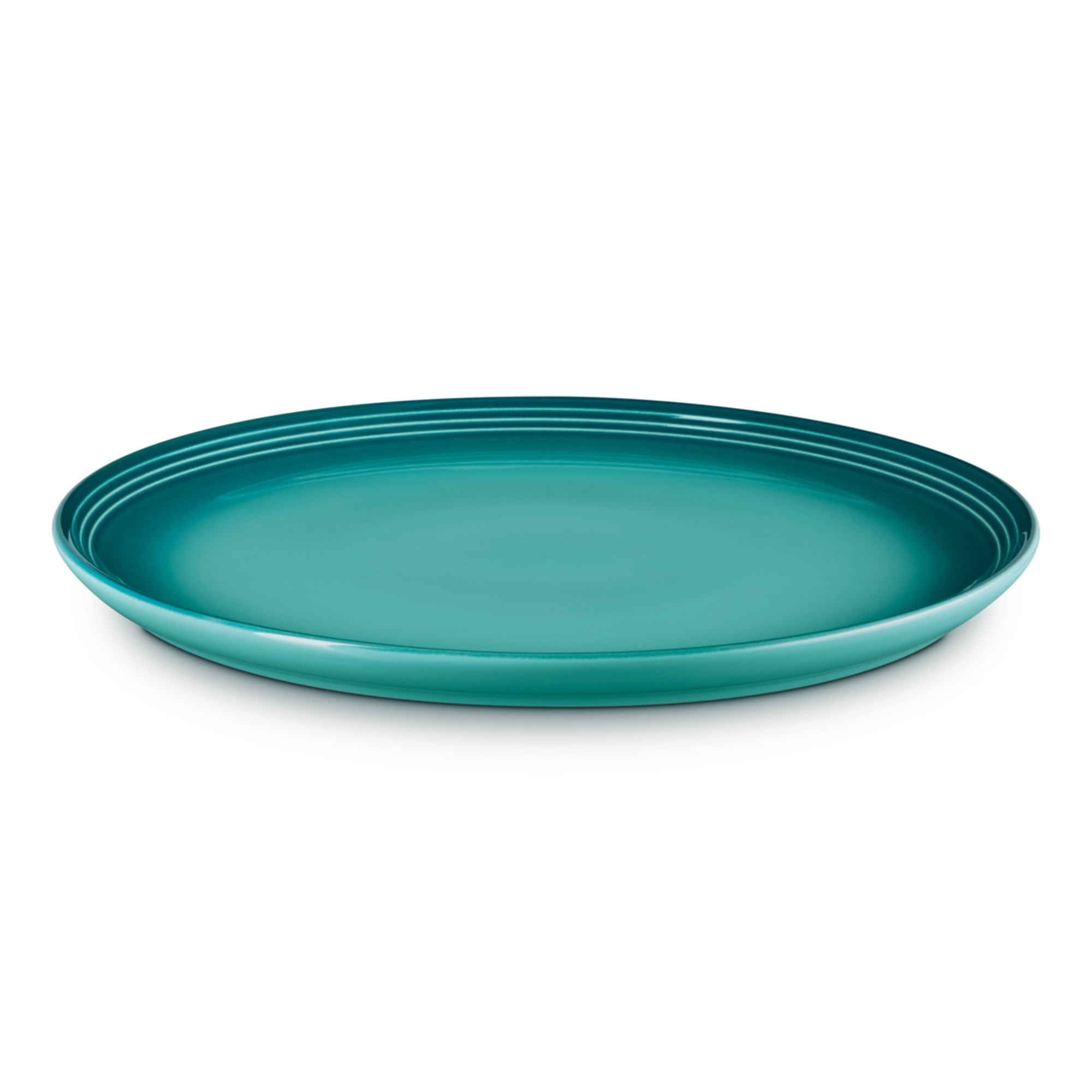 Le Creuset - Speiseteller 27 cm - COUPE - Bleu Riviera