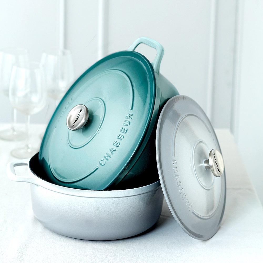 Chasseur - Runder Bräter - Hellgrau Chasseur - Runder Bräter - Hellgrau