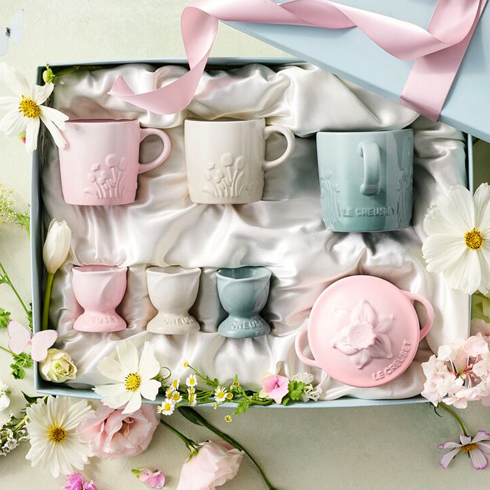 Le Creuset - Mini Cocotte 250 ml - Jardin - Shell Pink Le Creuset - Mini Cocotte 250 ml - Jardin - Shell Pink