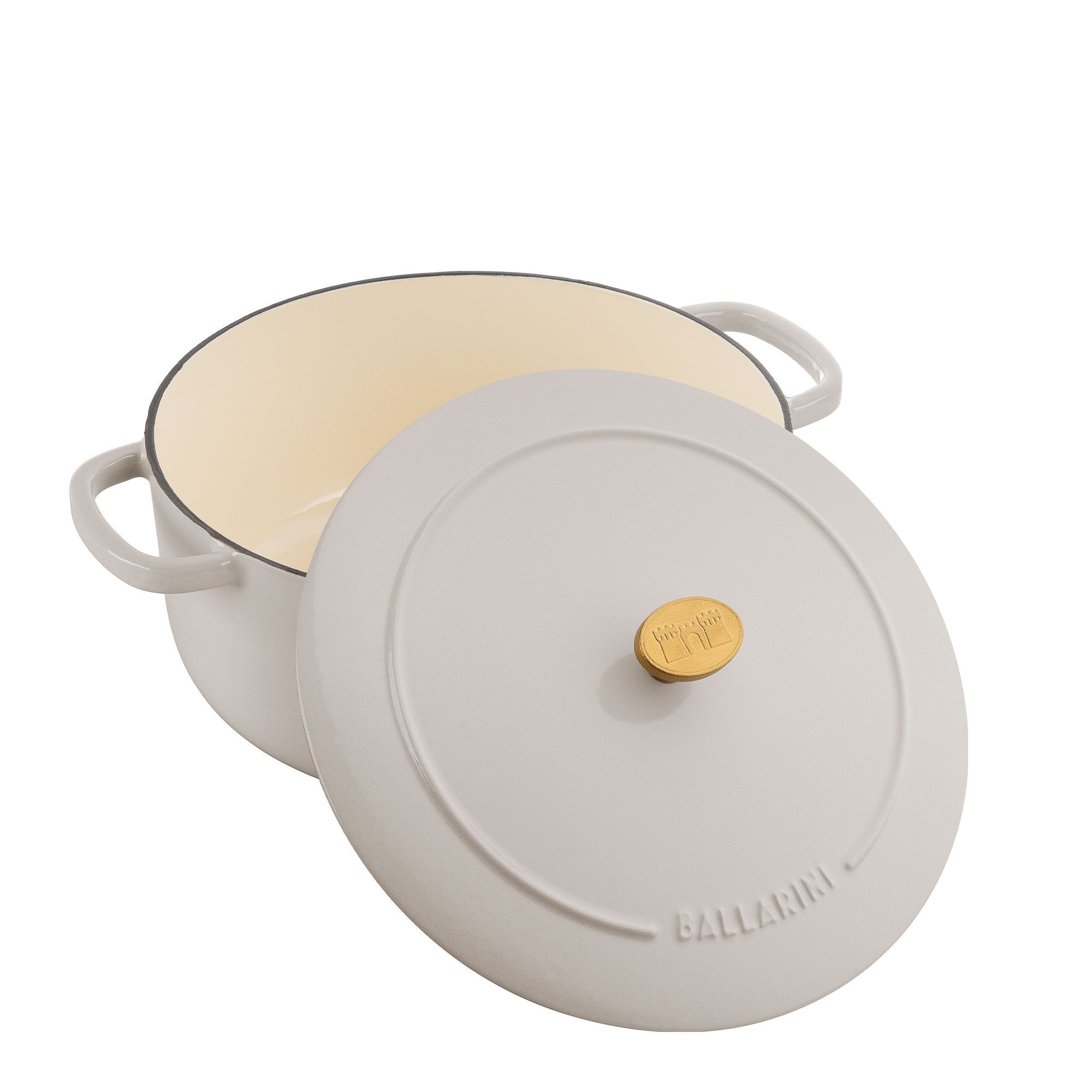 BALLARINI - Cocotte | Bellamonte | rund | 24 cm | Elfenbein