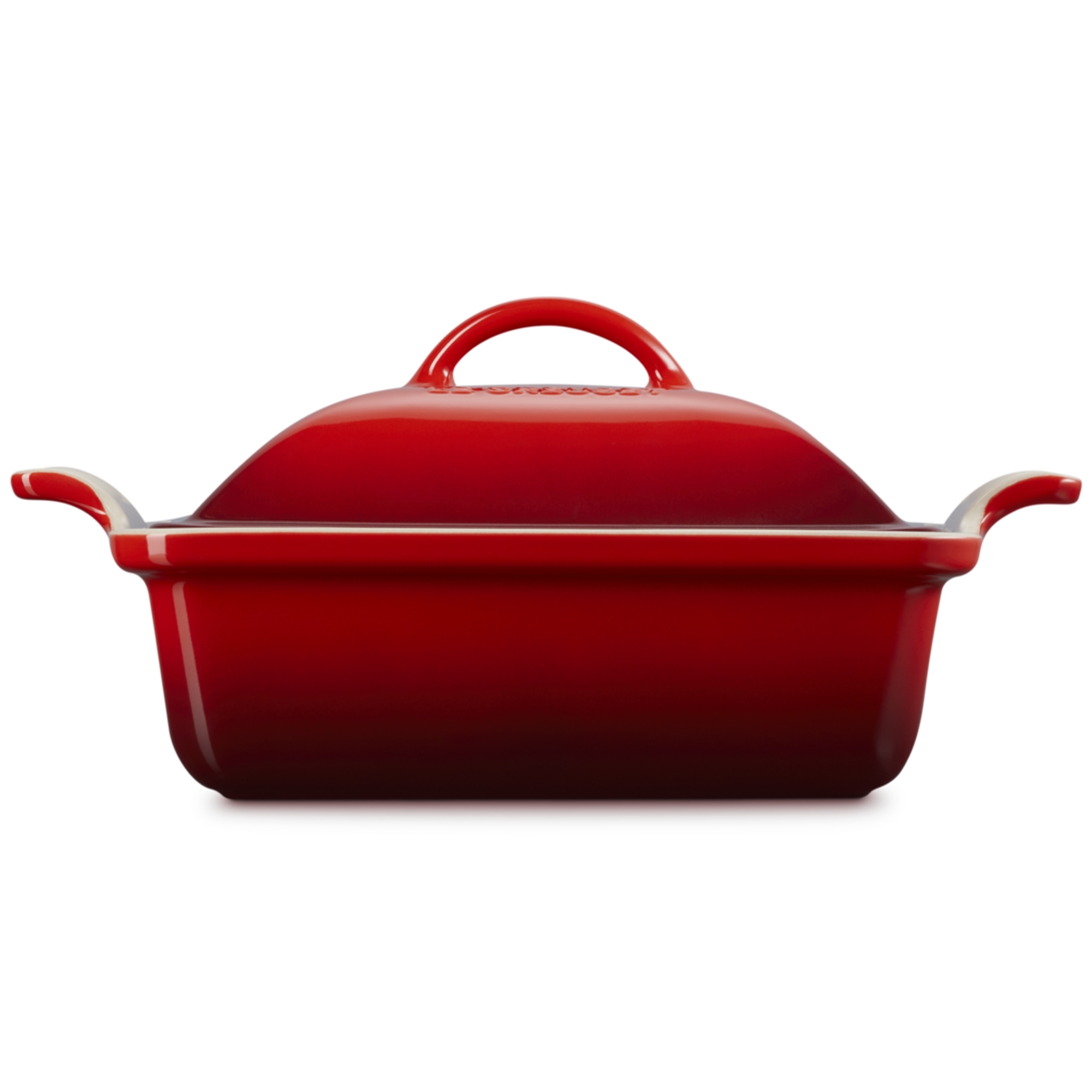 Le Creuset - Auflaufform Tradition quadratisch  mit Deckel - 2,4 L
