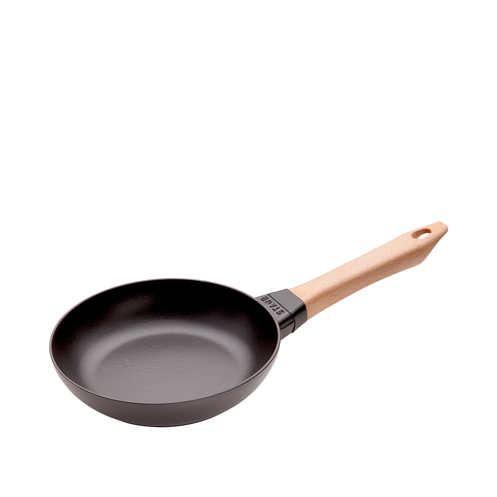 STAUB - Bratpfanne mit Holzgriff | rund