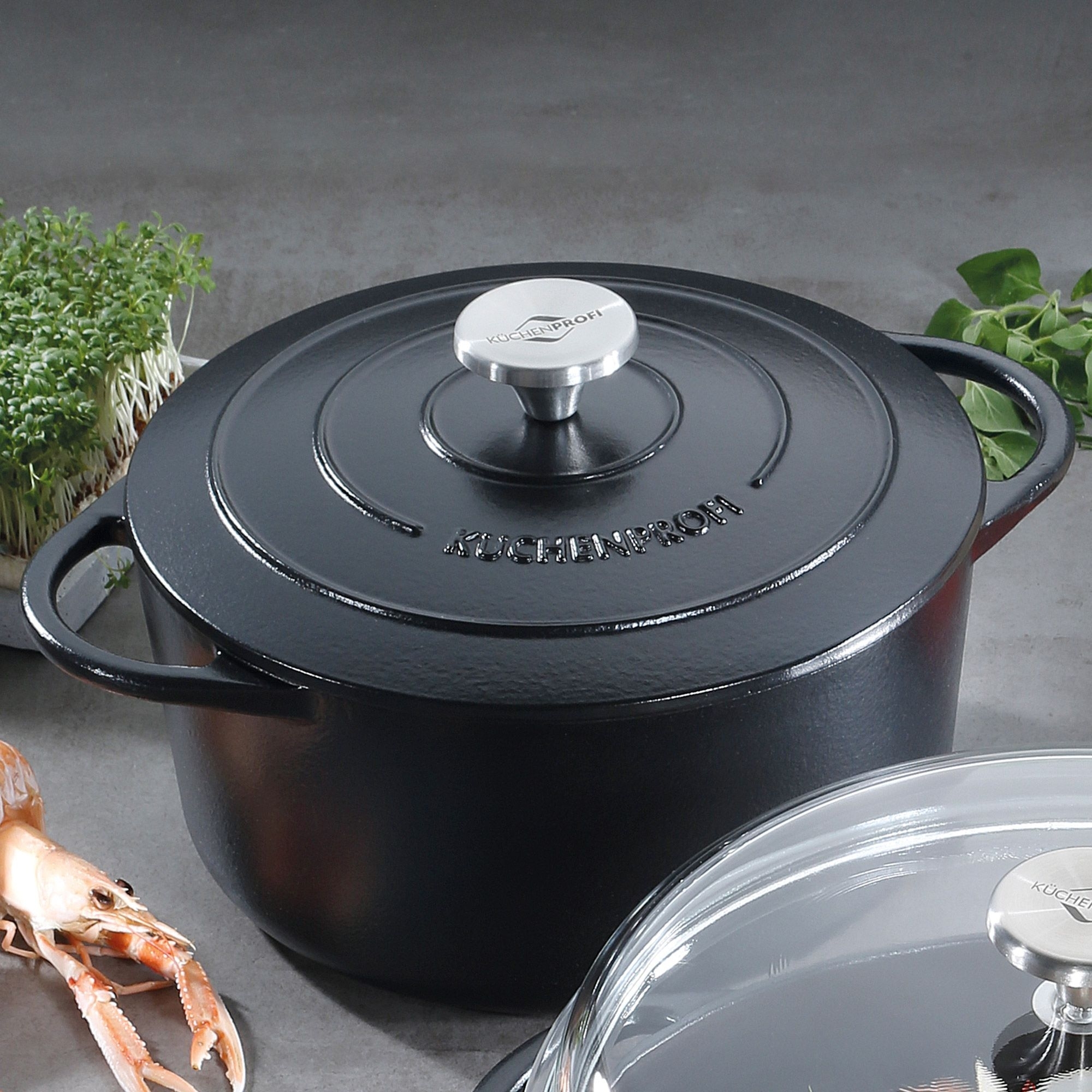 Küchenprofi - PROVENCE - runder Bratentopf - rot Küchenprofi - PROVENCE - runder Bratentopf - rot