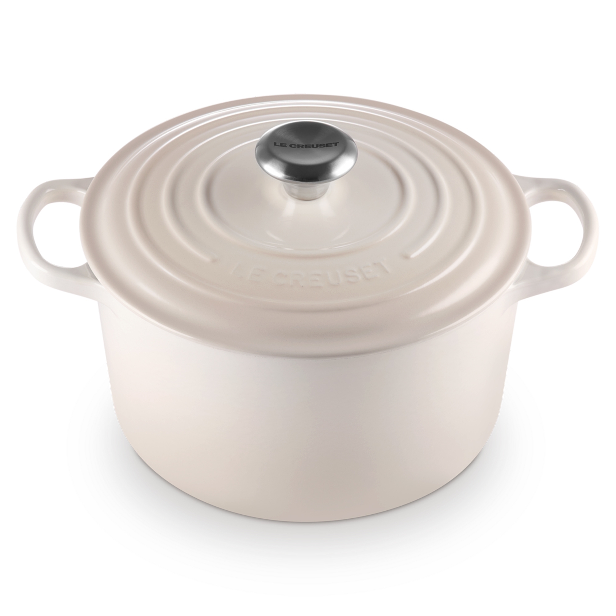 Le Creuset -  Signature Bräter rund 24 cm extra hoch - 5 L