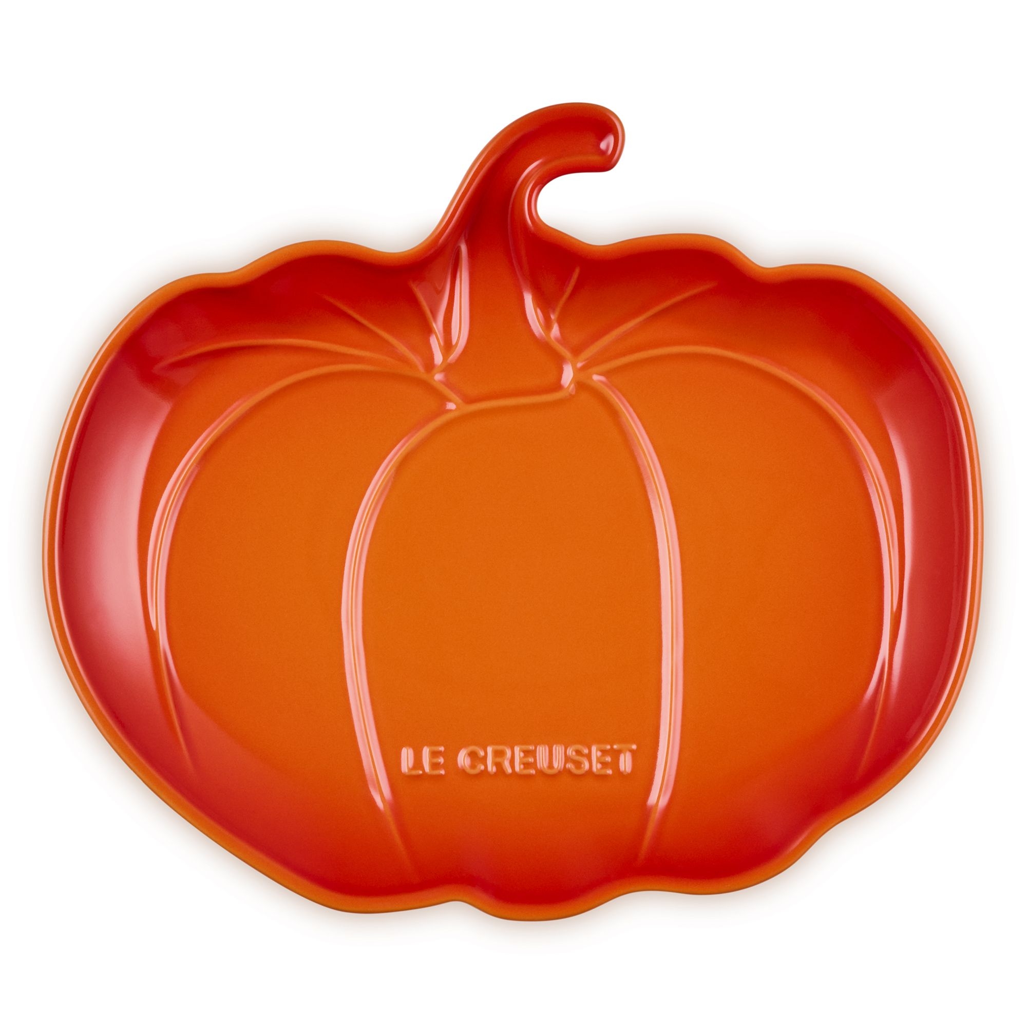 Le Creuset - Stoneware Pumpkin Plate 25 cm - Volcanic