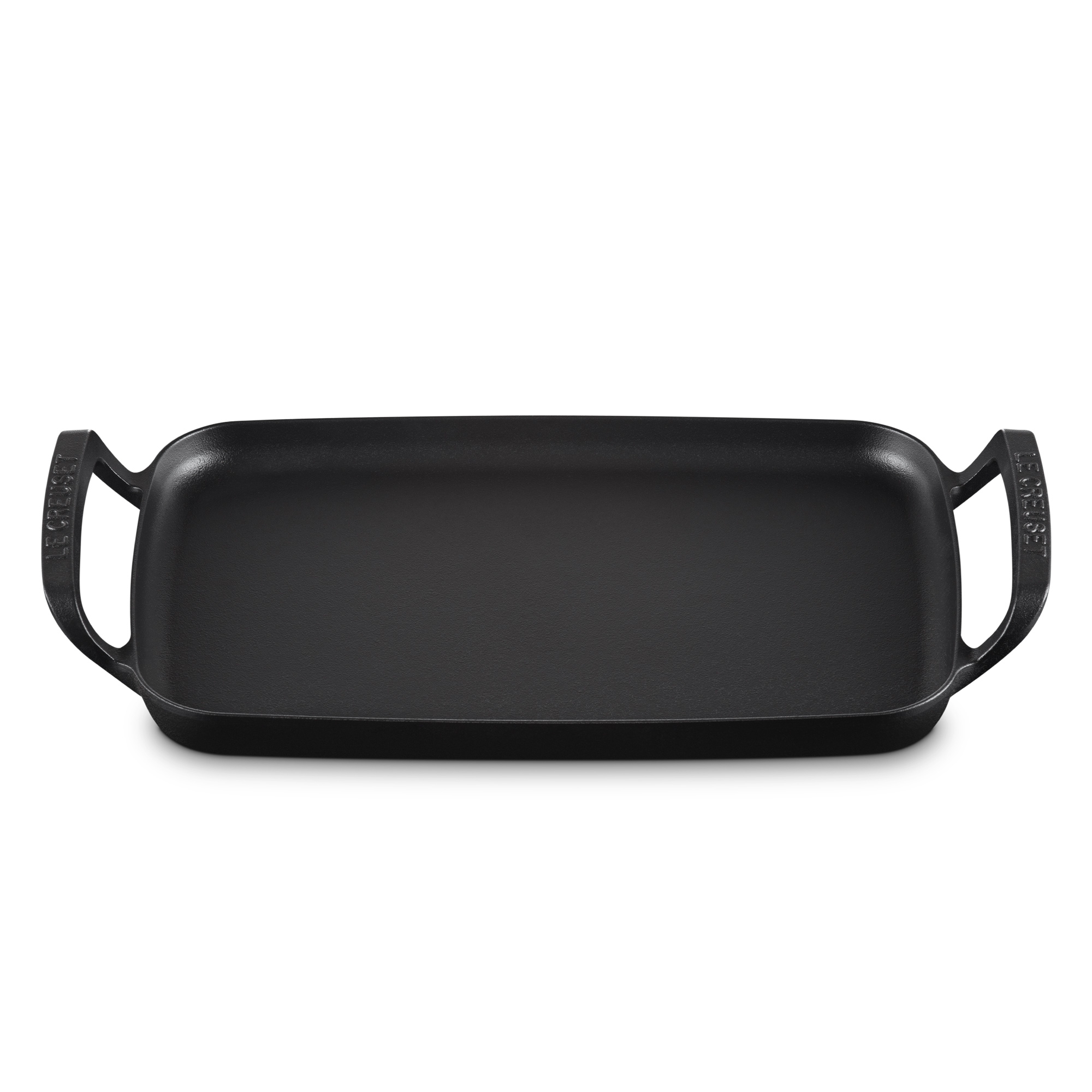 Le Creuset Grill plate rectangular 40 cm black matt BBQ Outdoor