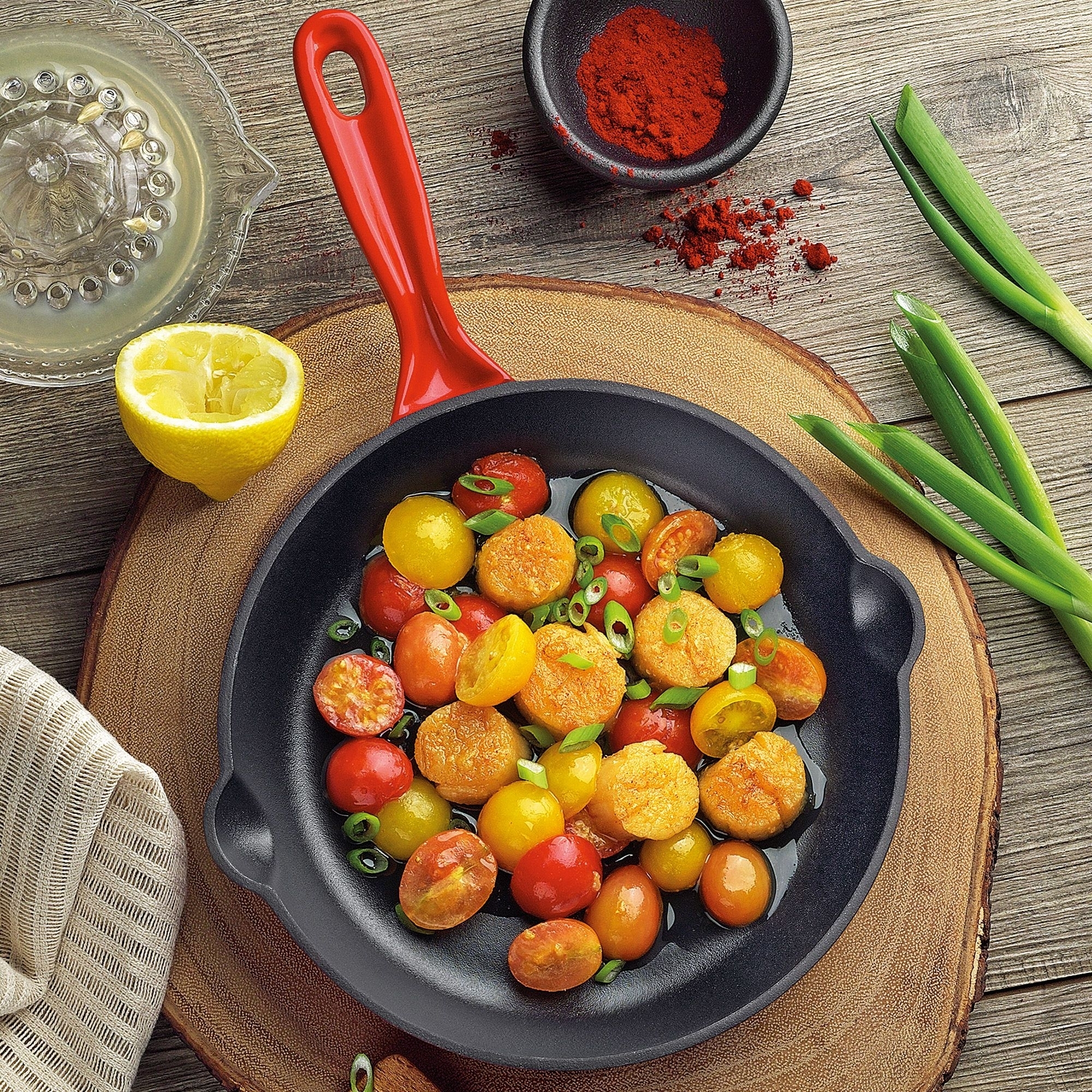 Küchenprofi - PROVENCE - Frying and serving pan - 20 cm - black