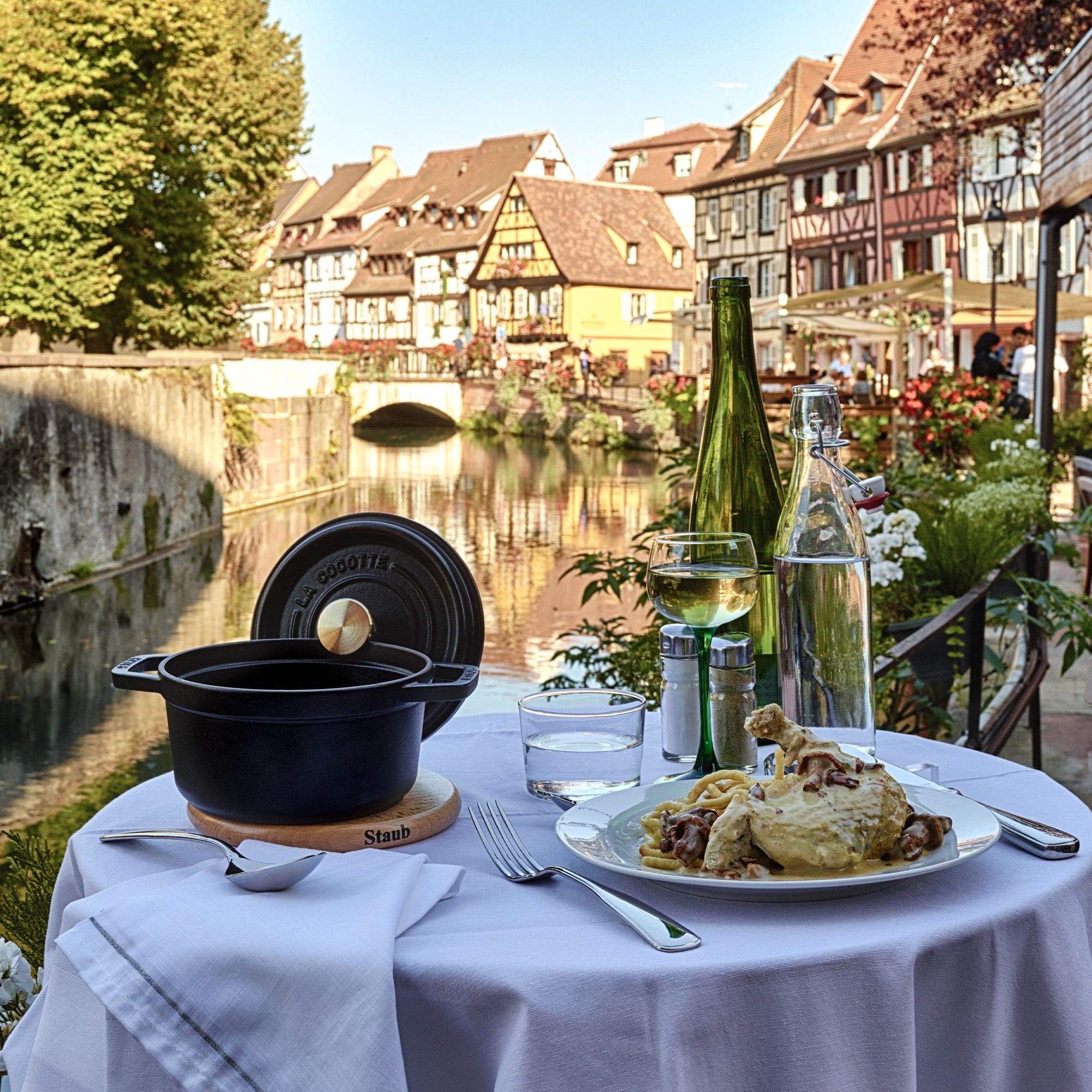 STAUB - Cocotte | rund | 18 cm | Schwarz