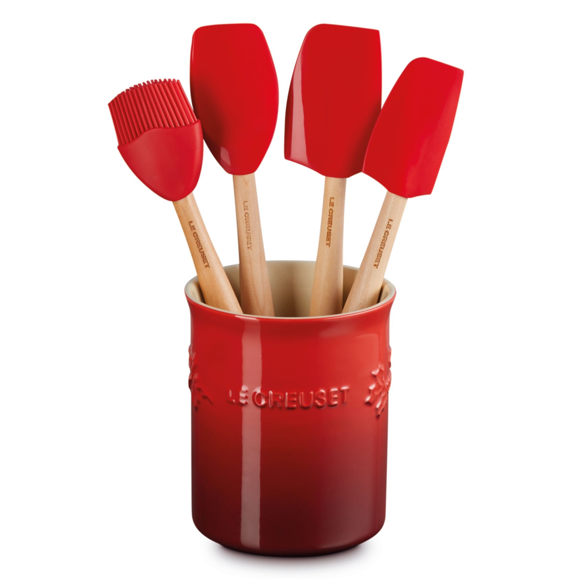 Le Creuset - Cooking ladle set 5pcs Craft - Holly Le Creuset - Cooking ladle set 5pcs Craft - Holly