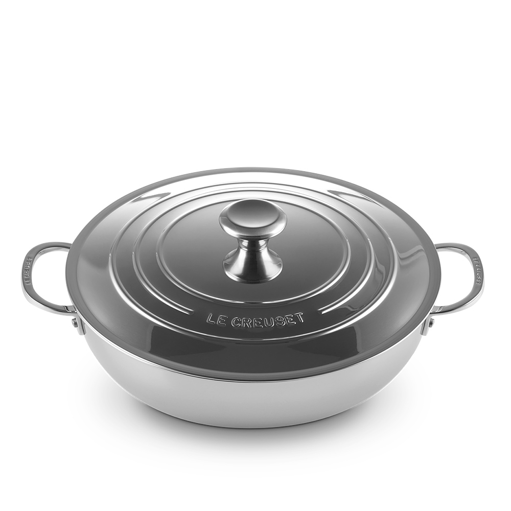 Le Creuset - 3-ply Plus Profi Pan 30 cm Le Creuset - 3-ply Plus Profi Pan 30 cm