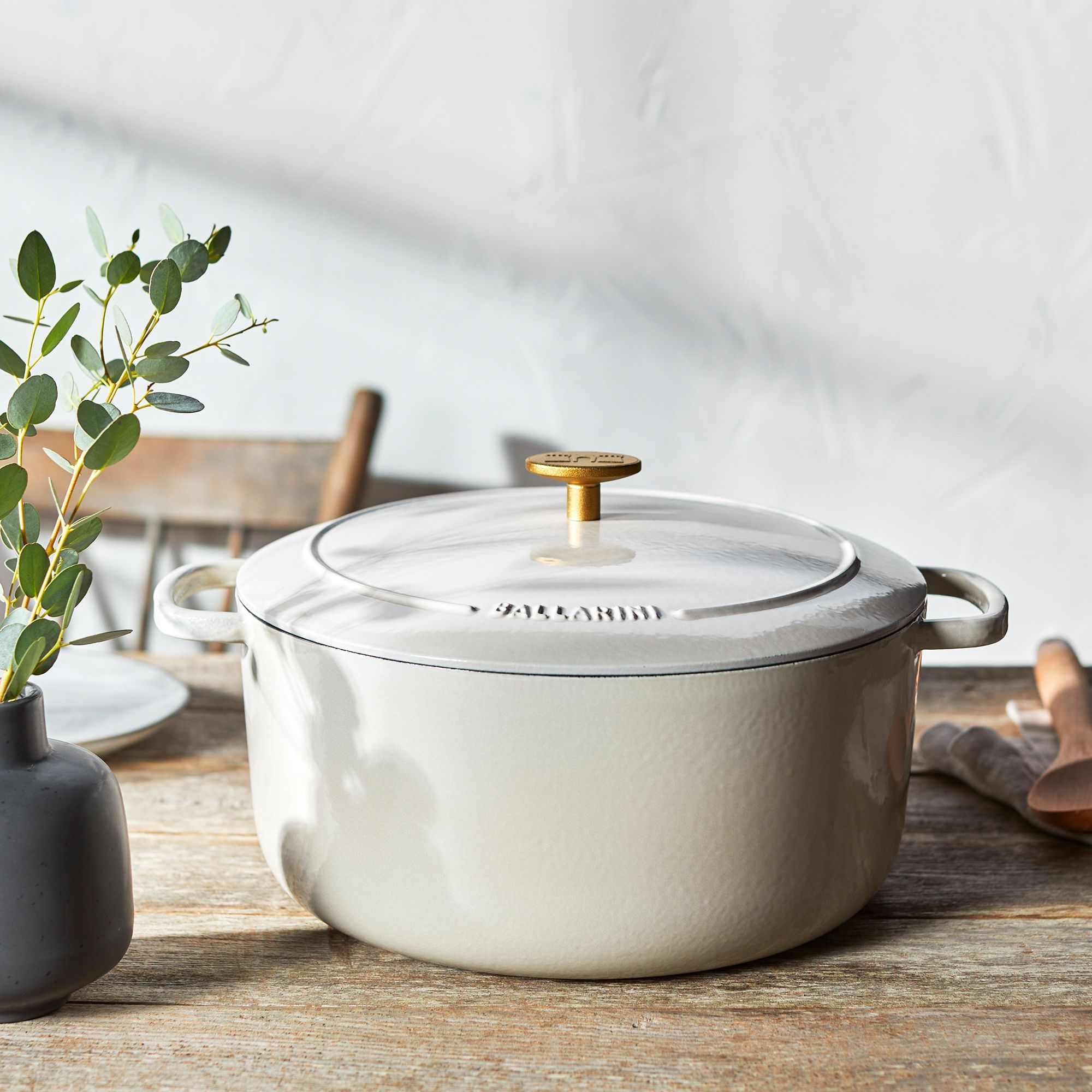 BALLARINI - Cocotte | Bellamonte | round | 28 cm |Ivory