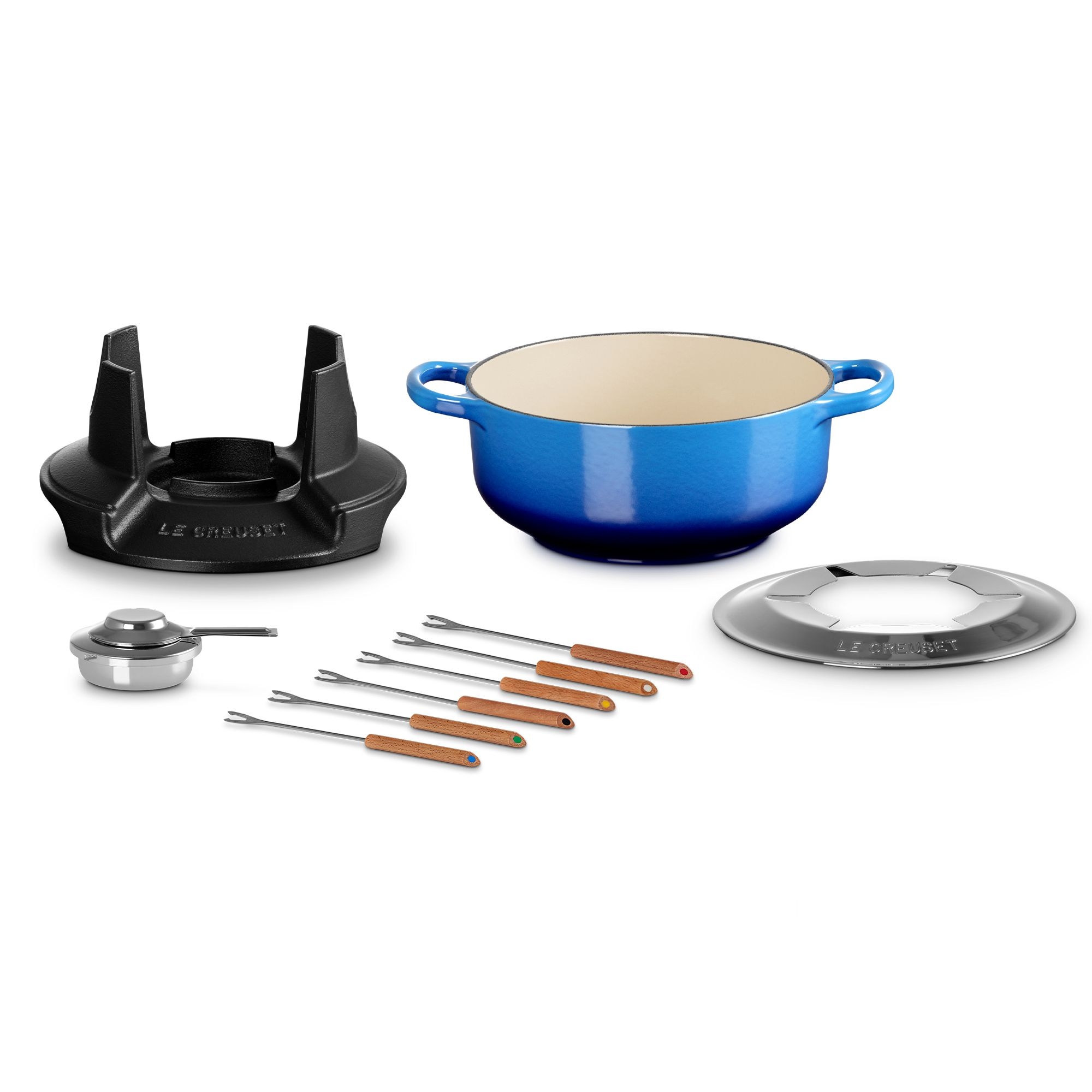 Le Creuset - Signature Fondue-Set aus Gusseisen