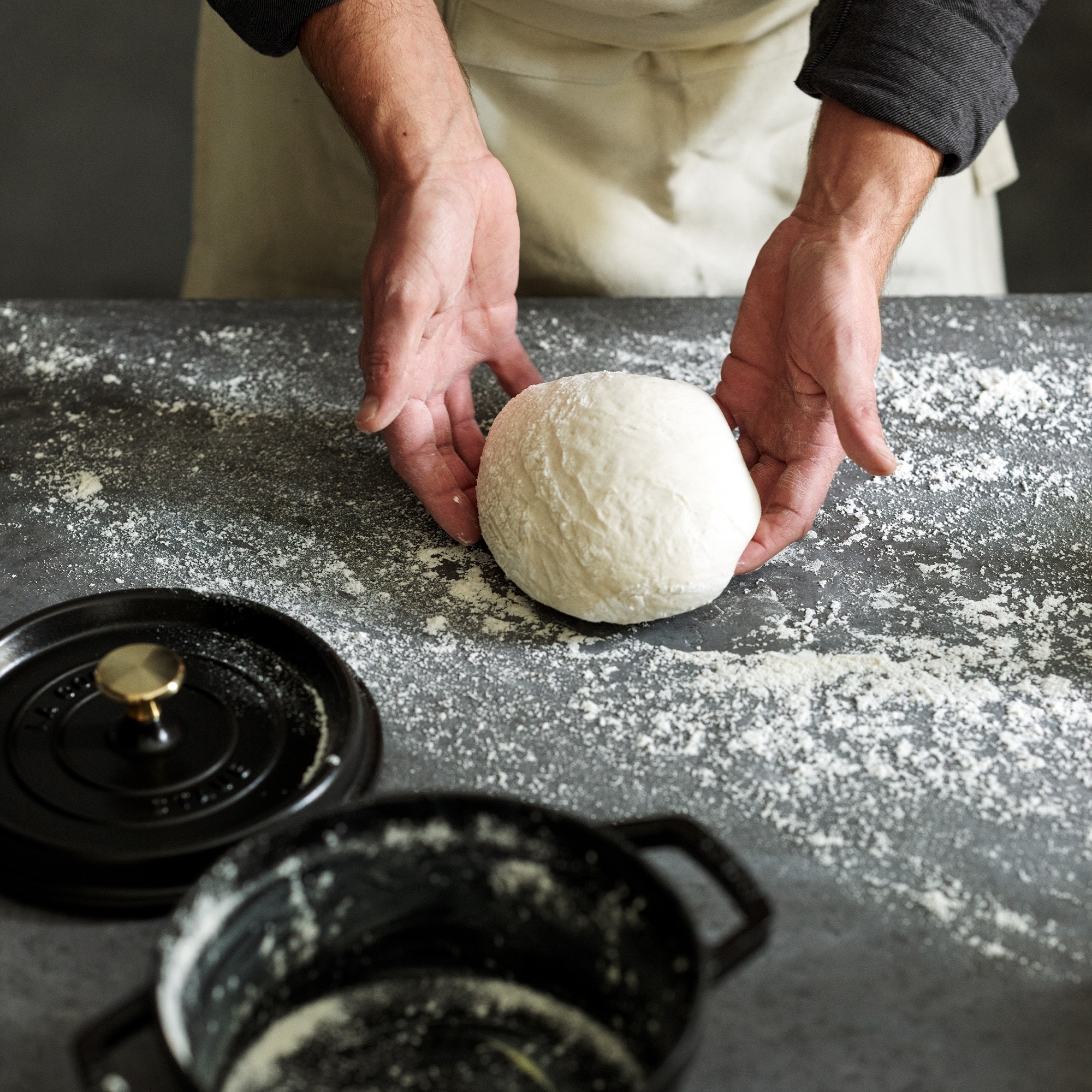 STAUB - Cocotte | rund | 18 cm | Schwarz