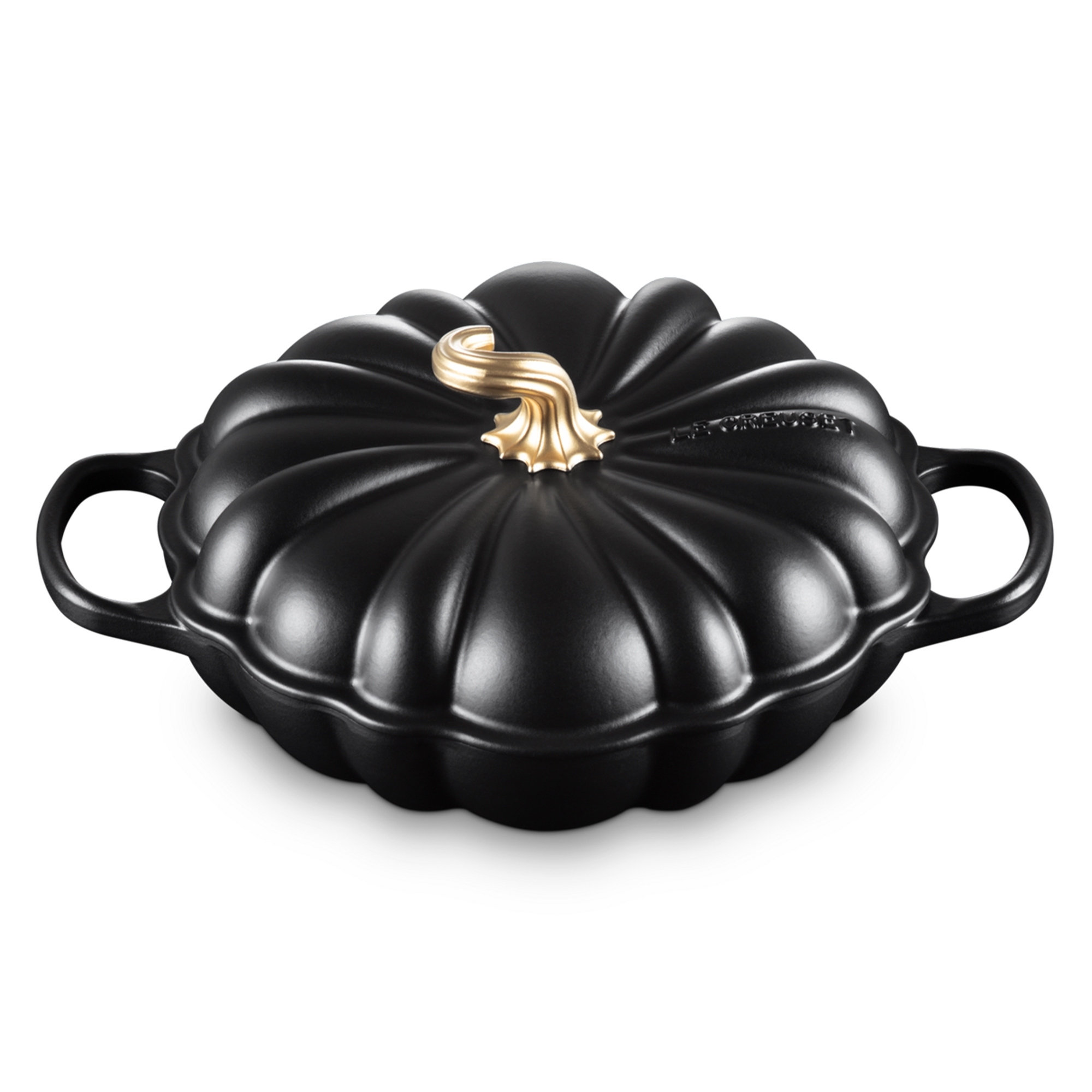 Le Creuset - Pumpkin Shallow Casserole 28 cm - 2,5 L - Black matte