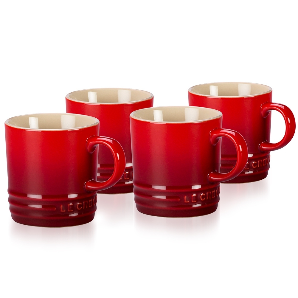 Le Creuset - Becher 350 ml - 4er Set