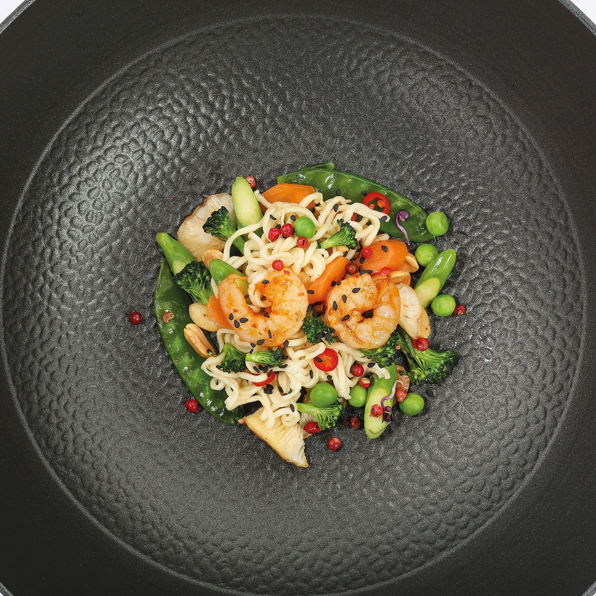 Küchenprofi - COUNTRY - Wok pan with wooden handle