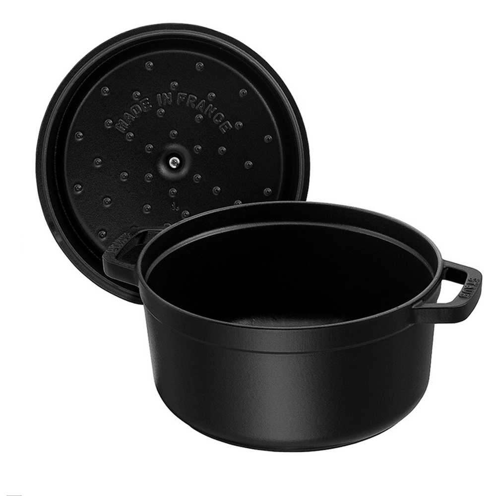 STAUB - Cocotte | round | 28 cm | Black