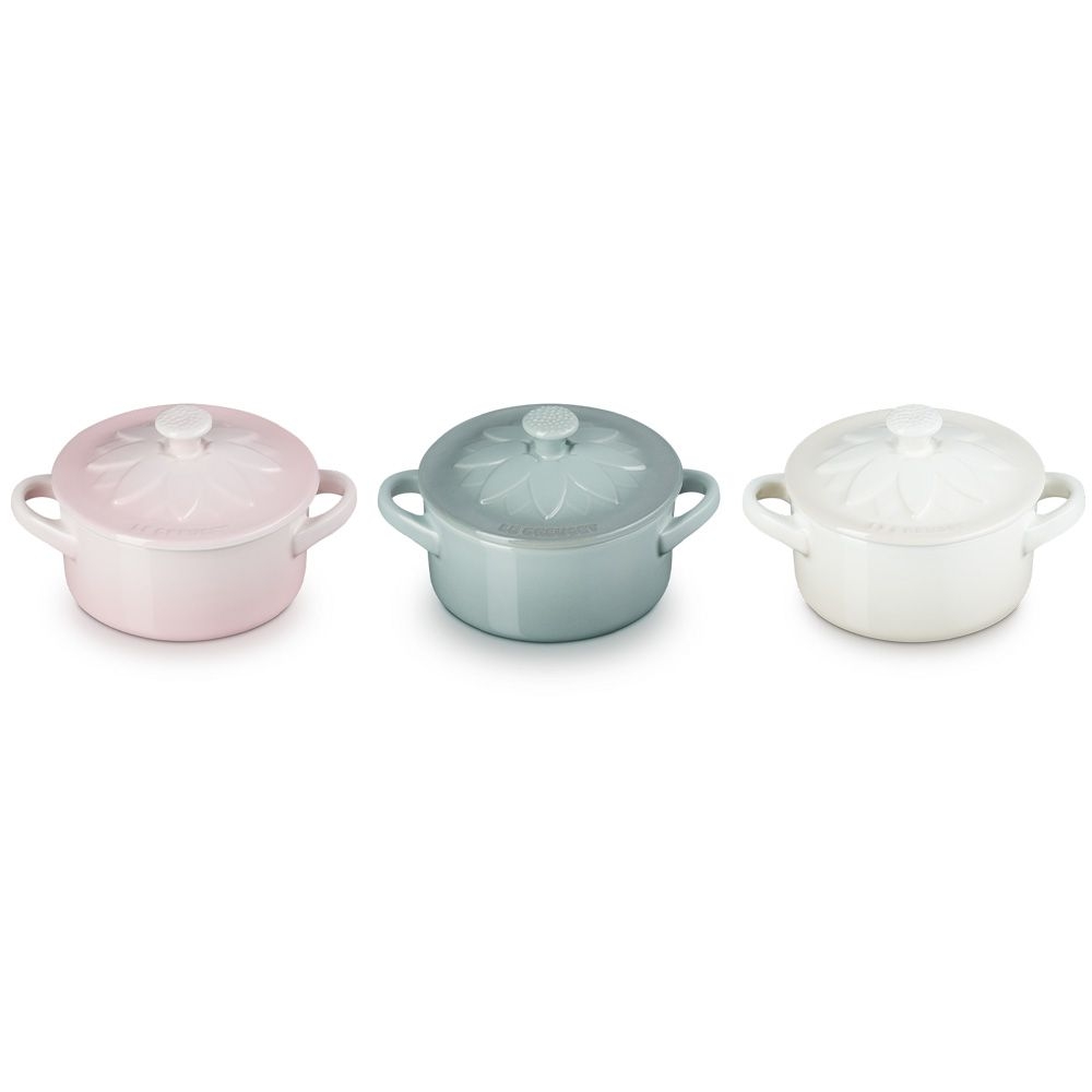 Le Creuset - Mini Cocotte - 3er Set Le Creuset - Mini Cocotte - 3er Set