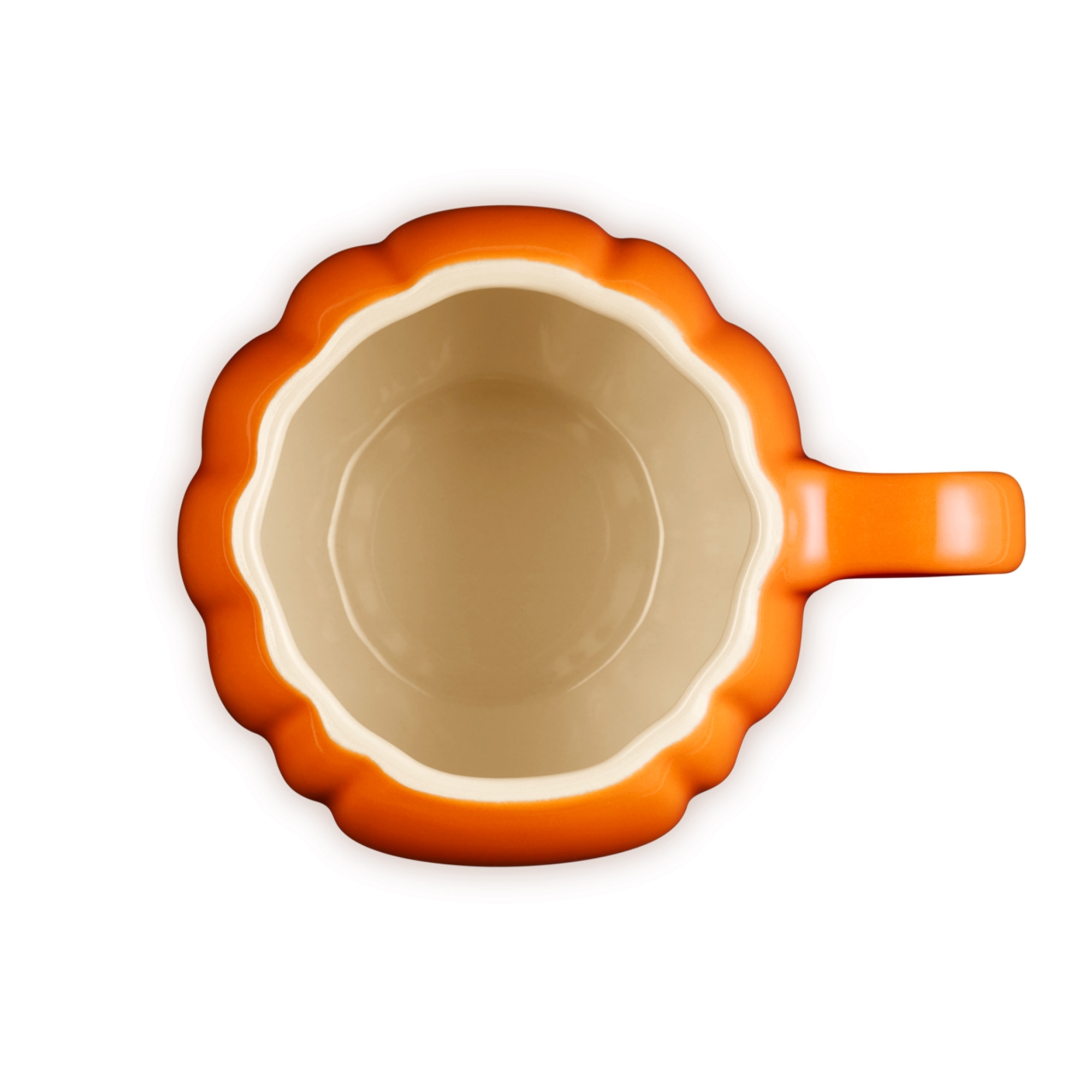 Le Creuset - Pumpkin Mug with lid 400 ml - Ofenrot