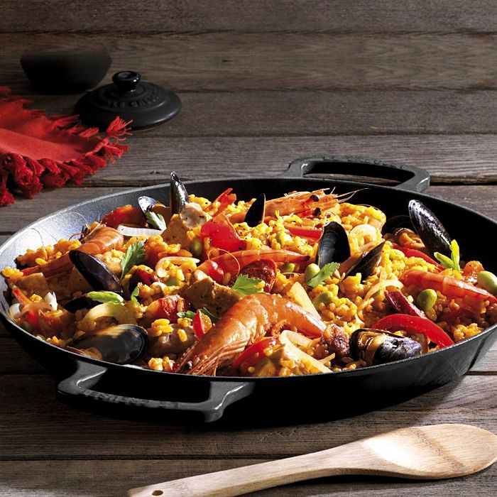 Le Creuset Paella Pan 32 cm Non-Stick - For an authentic and true paella - as in