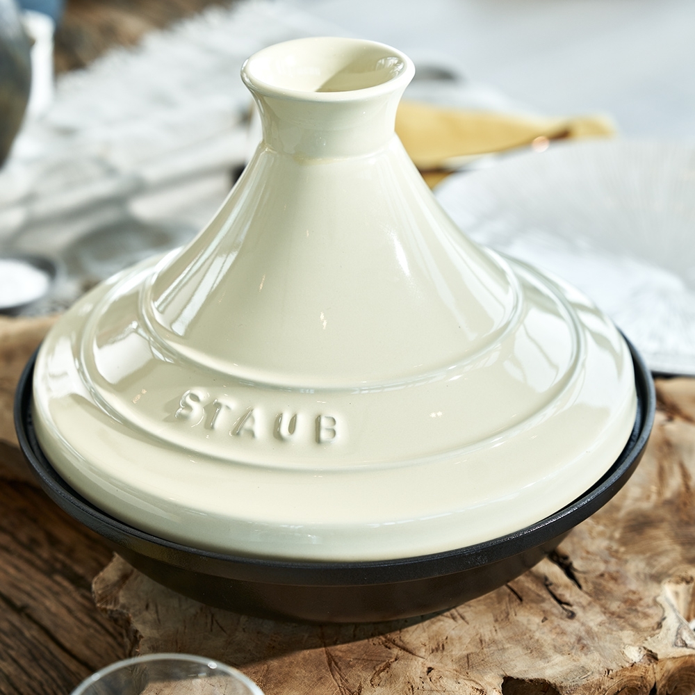 STAUB - Tajine | Gusseisen | 28 cm | cream STAUB - Tajine | Gusseisen | 28 cm | cream